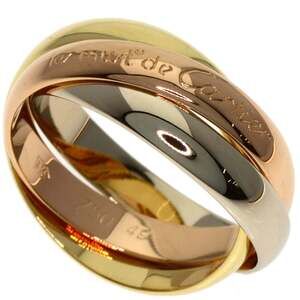 CARTIER 18k Gold Trinity Ring #49